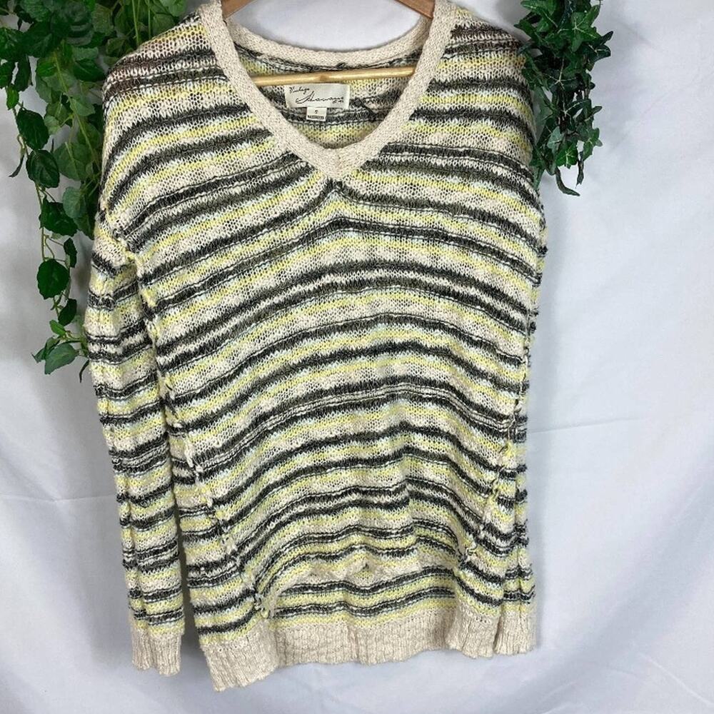 Vintage Havana marled pullover sweater S
